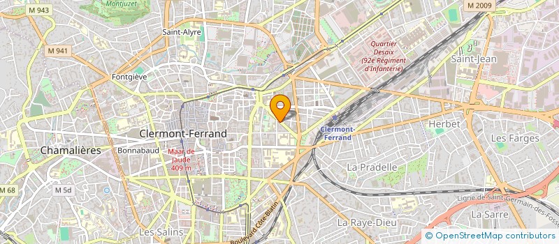 localisation de l'entreprise SOFIALE IMMO  CLERMONT-FERRAND