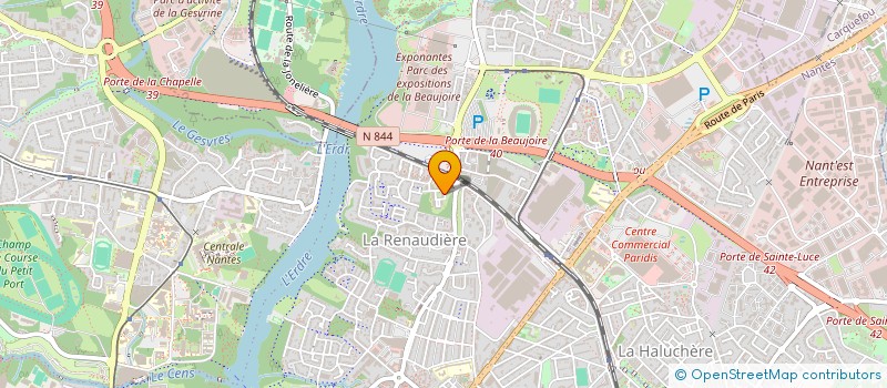 localisation de l'entreprise SOFIALICE à NANTES
