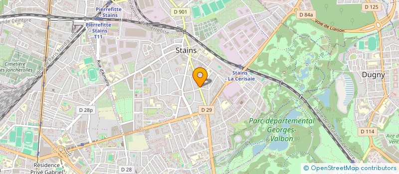 localisation de l'entreprise SOFIAMEL à STAINS