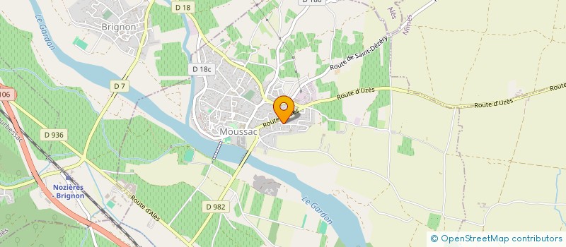 localisation de l'entreprise SOFIAN  MOUSSAC