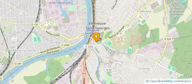 localisation de l'entreprise SOFIANE à VILLENEUVE-SAINT-GEORGES