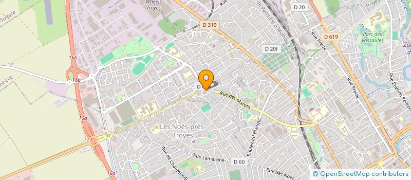 localisation de l'entreprise SOFIANE à TROYES