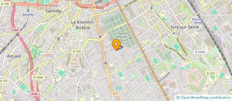 localisation de l'entreprise SOFIANE TAXI à VILLEJUIF