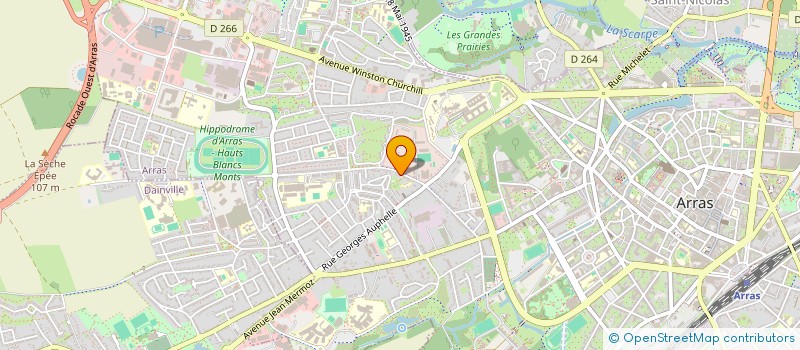 localisation de l'entreprise SOFIB à ARRAS
