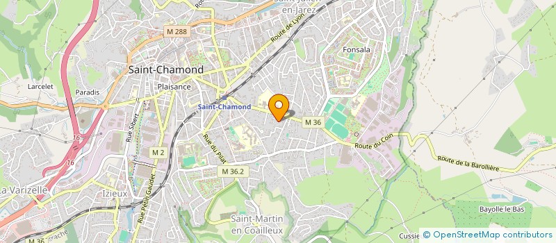 localisation de l'entreprise SOFIBAL à SAINT-CHAMOND