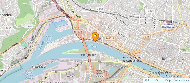 localisation de l'entreprise SOFIBAP à ROUEN