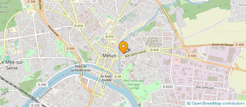 localisation de l'entreprise SOFIBAT à MELUN