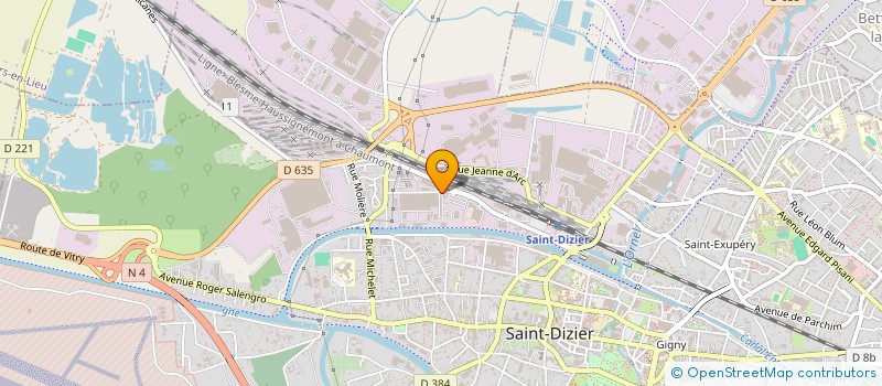 localisation de l'entreprise SOFIBRAG à BETTANCOURT-LA-FERREE