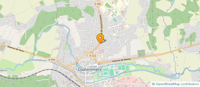 localisation de l'entreprise SOFICAC à COULOMMIERS