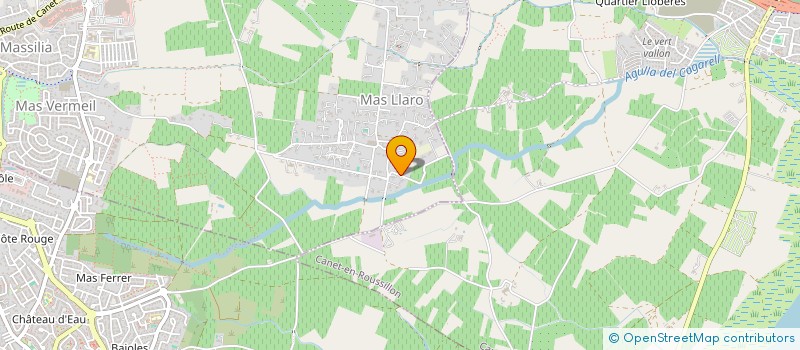 localisation de l'entreprise SOFICADRE 2 à PERPIGNAN