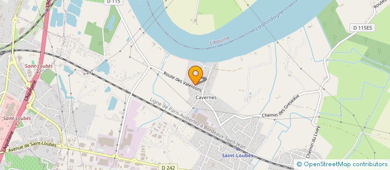 localisation de l'entreprise SOFICED  SAINT-LOUBES