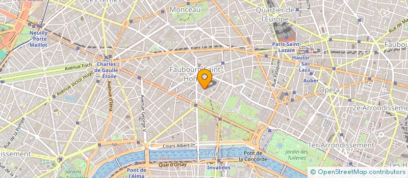 localisation de l'entreprise SOFICINEMA 8 DEVELOPPEMENT  PARIS