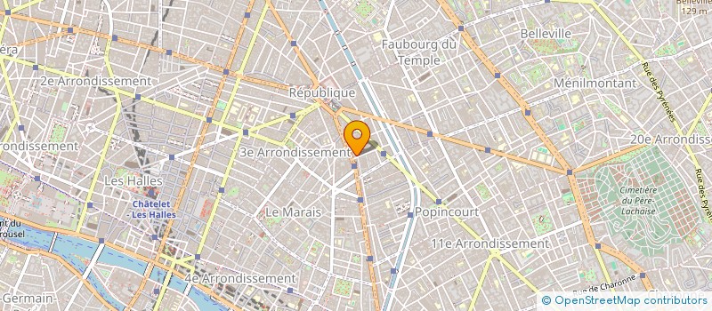 localisation de l'entreprise SOFICOM  PARIS