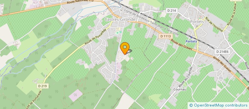 localisation de l'entreprise SOFICRESO  CASTRES-GIRONDE