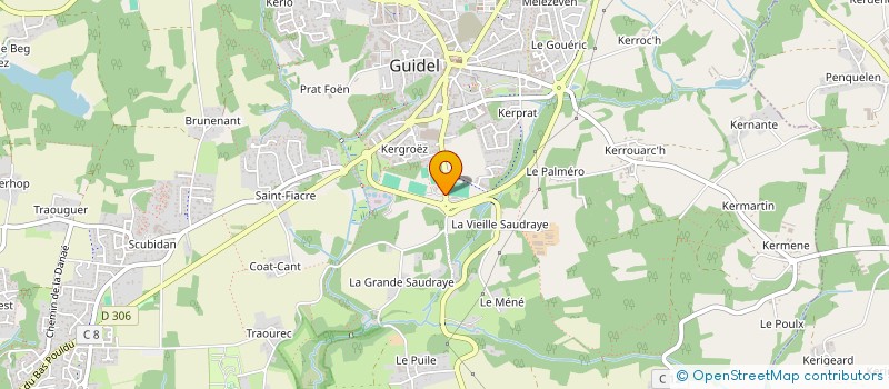 localisation de l'entreprise SOFICRI à GUIDEL