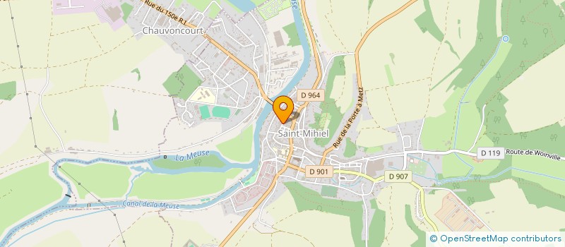 localisation de l'entreprise SOFID TROIS à CHAUVONCOURT