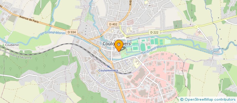 localisation de l'entreprise SOFIDASE à COULOMMIERS