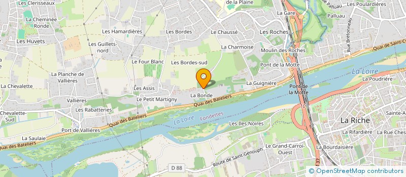 localisation de l'entreprise SOFIDC à FONDETTES