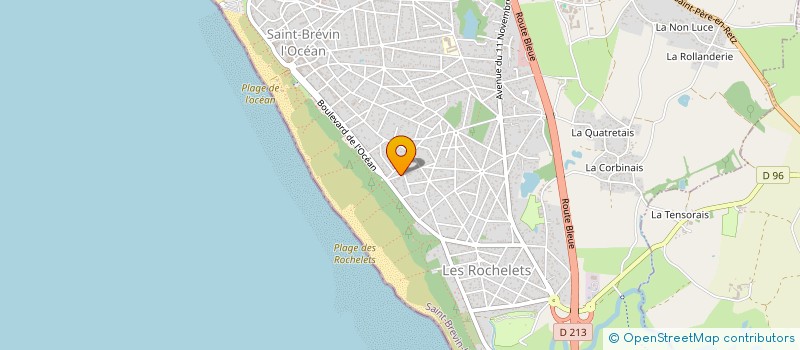 localisation de l'entreprise SOFIDIA à SAINT-BREVIN-LES-PINS