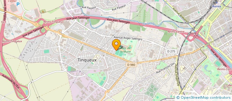 localisation de l'entreprise SOFIDILE  TINQUEUX