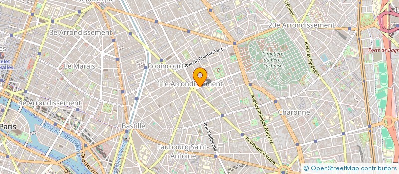 localisation de l'entreprise SOFIDIS SOC FINANCIERE DISTRIBUTION à PARIS