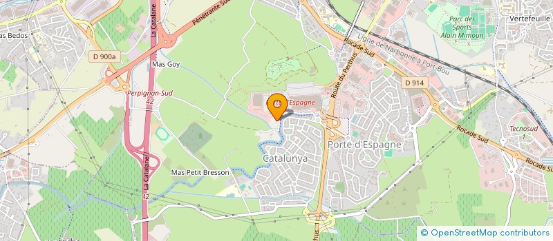 localisation de l'entreprise SOFIDUC à PERPIGNAN