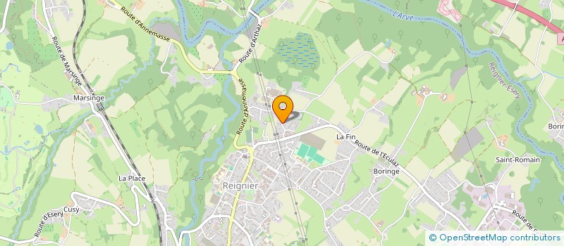 localisation de l'entreprise SOFIDUCIA SARL à REIGNIER-ESERY
