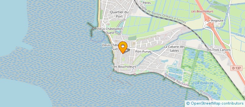 localisation de l'entreprise SOFIDUROC à CHATELAILLON-PLAGE