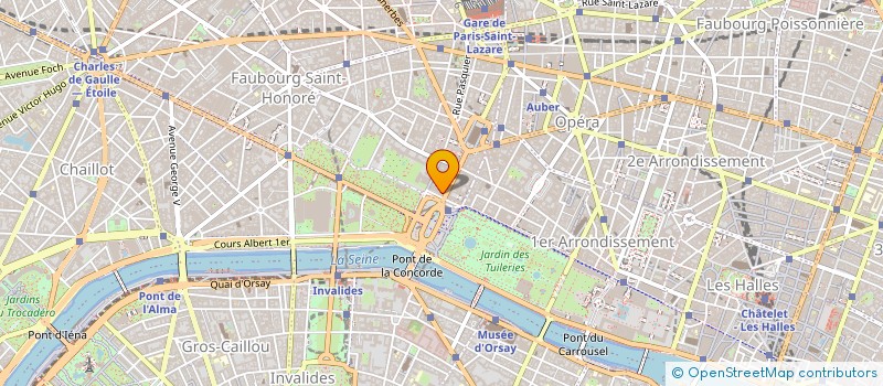 localisation de l'entreprise SOFIFA INTERNATIONAL à PARIS