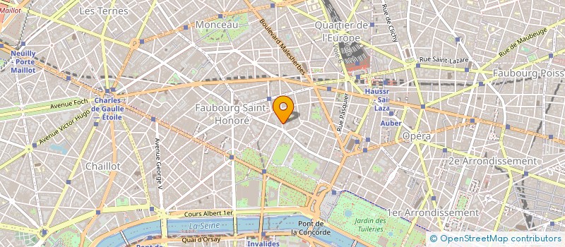 localisation de l'entreprise SOFIFAL - SOCIETE FINANCIERE ET DE FABRICATION DE LANTERNES. à PARIS
