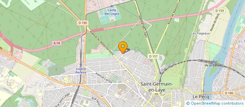 localisation de l'entreprise SOFIFO INDUSTRIES à SAINT-GERMAIN-EN-LAYE