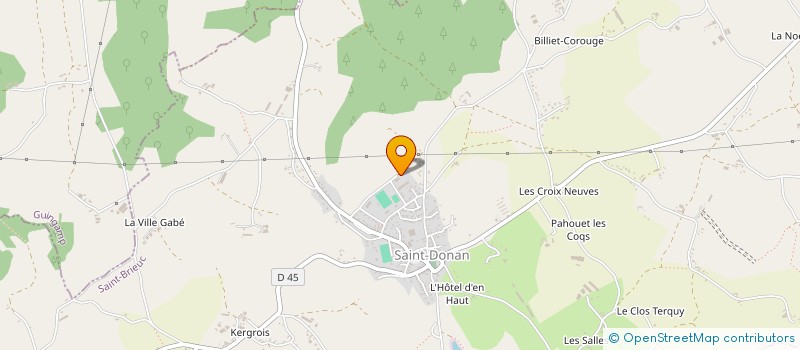 localisation de l'entreprise SOFIFRA  SAINT-DONAN