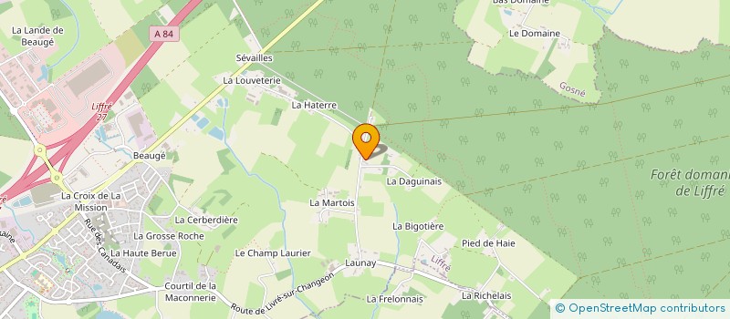 localisation de l'entreprise SOFIGA  LIFFRE