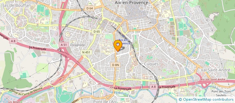 localisation de l'entreprise SOFIGEDAIX  AIX-EN-PROVENCE