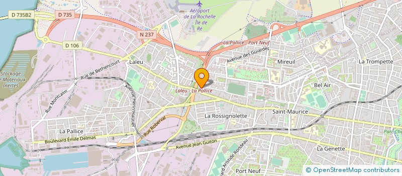 localisation de l'entreprise SOFIGES à LA ROCHELLE