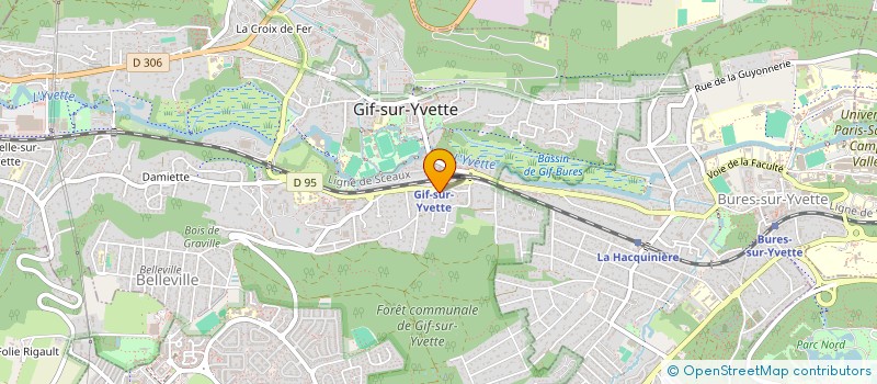 localisation de l'entreprise SOFIGES à GIF-SUR-YVETTE