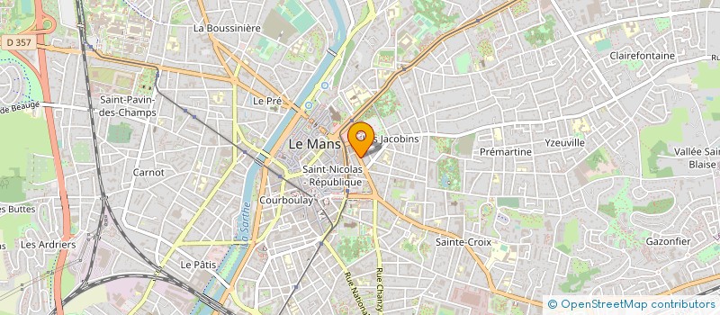 localisation de l'entreprise SOFIGES  LE MANS
