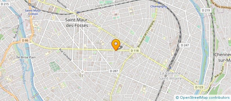 localisation de l'entreprise SOFIGEX SOCIETE FINANCIERE DE GESTION ET D'EXPLOITATION à PARIS