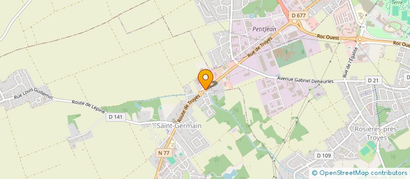 localisation de l'entreprise SOFIGO  TROYES