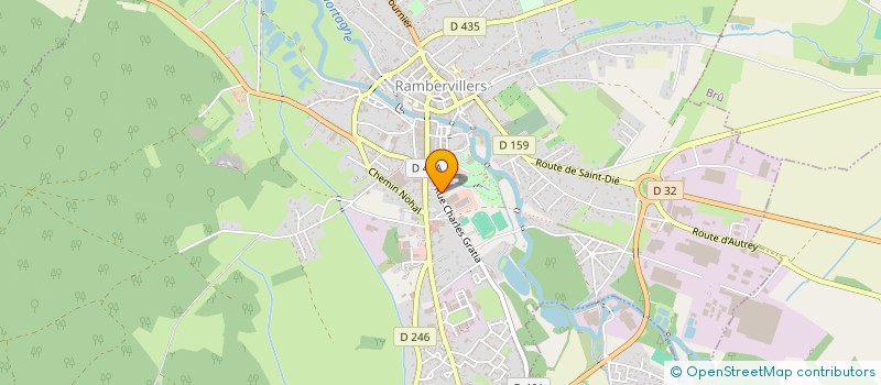 localisation de l'entreprise SOFIHOL à RAMBERVILLERS