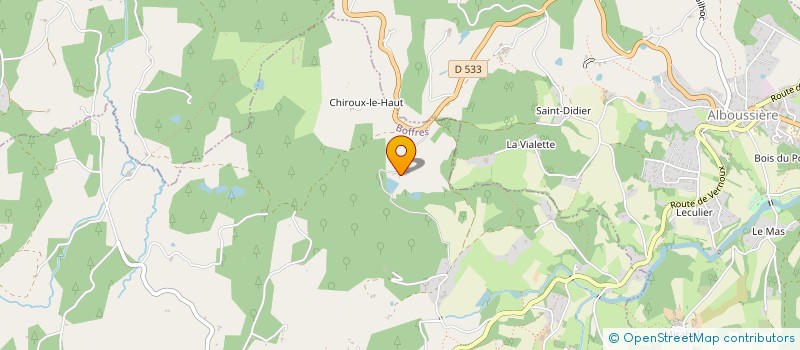 localisation de l'entreprise SOFIJAD  BOFFRES