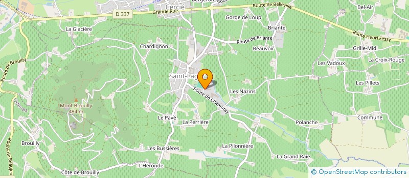 localisation de l'entreprise SOFIJAN à FAREINS