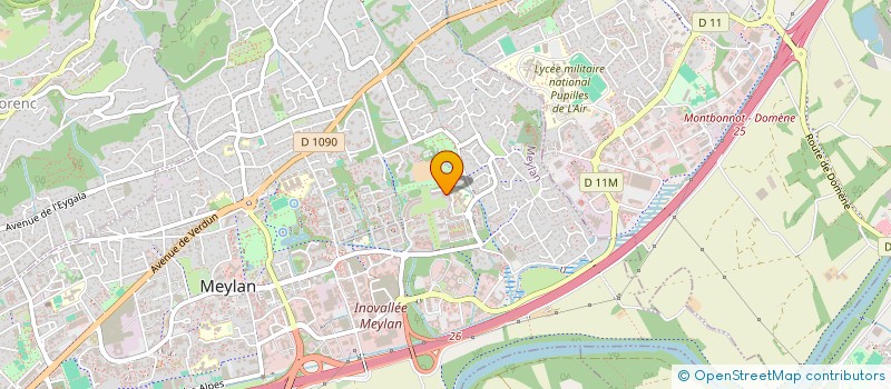 localisation de l'entreprise SOFIJEDE à MEYLAN