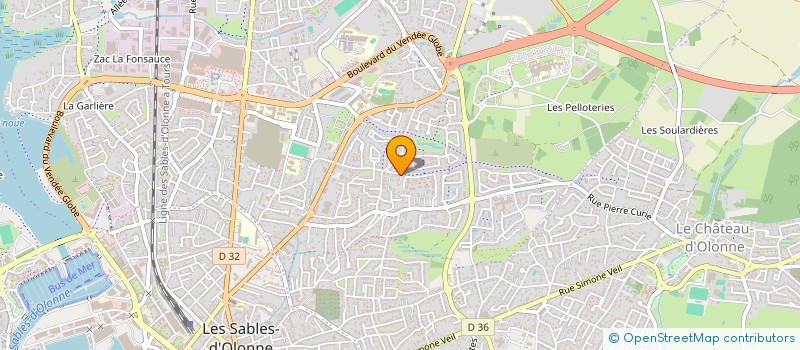 localisation de l'entreprise SOFIKA à LES SABLES D'OLONNE