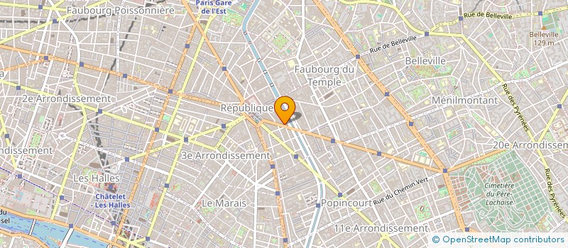 localisation de l'entreprise SOFIKAEL à PARIS