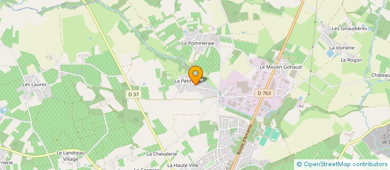 localisation de l'entreprise SOFIL FRANCE à VALLET