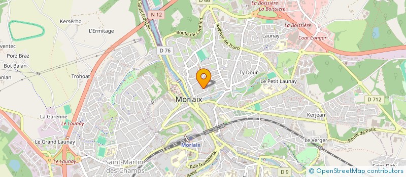 localisation de l'entreprise SOFILA  SAINT-MARTIN-DES-CHAMPS