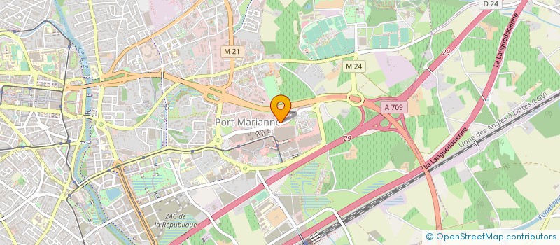 localisation de l'entreprise SOFILARO à MONTPELLIER