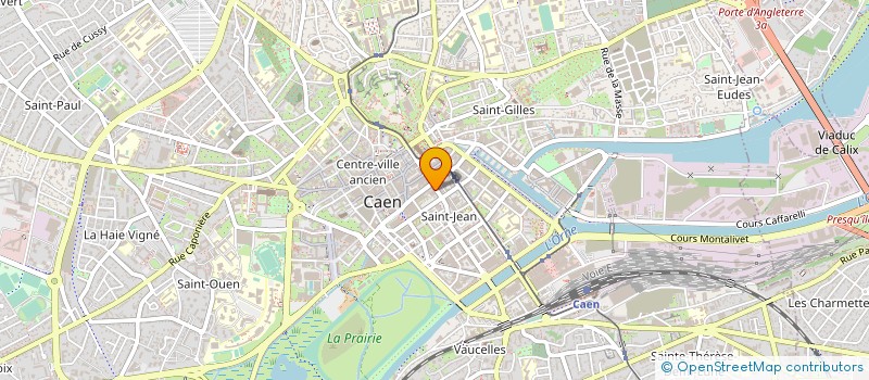 localisation de l'entreprise SOFILAV à CAEN