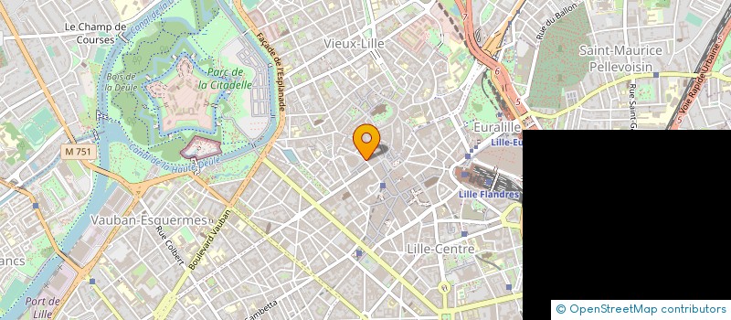 localisation de l'entreprise SOFILOG à LILLE